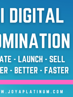 A.I Digital Domination: Create, Launch, Sell